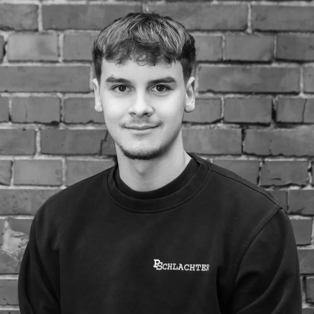 Mitarbeiter Lukas Falke