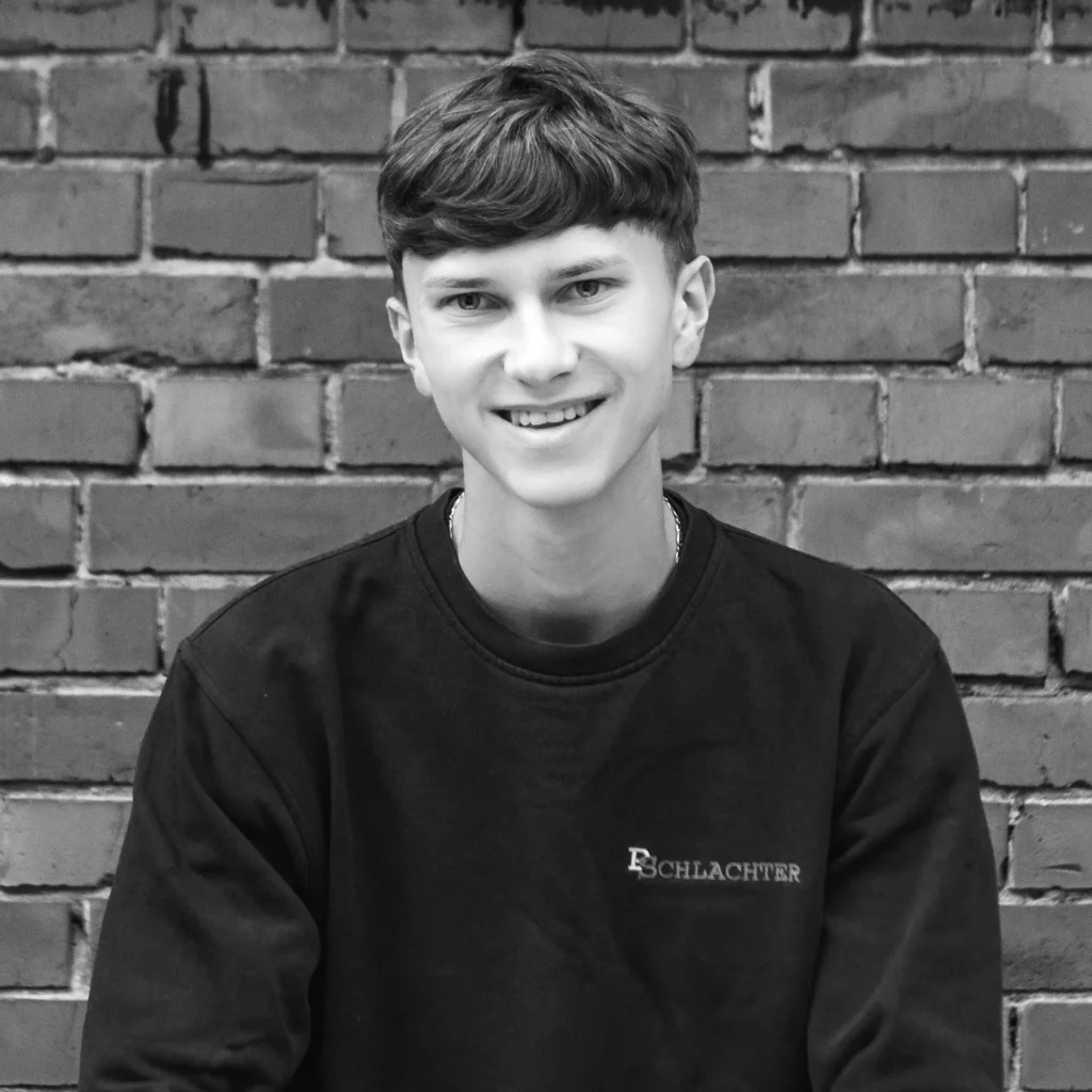 Mitarbeiter Yannick Scherer