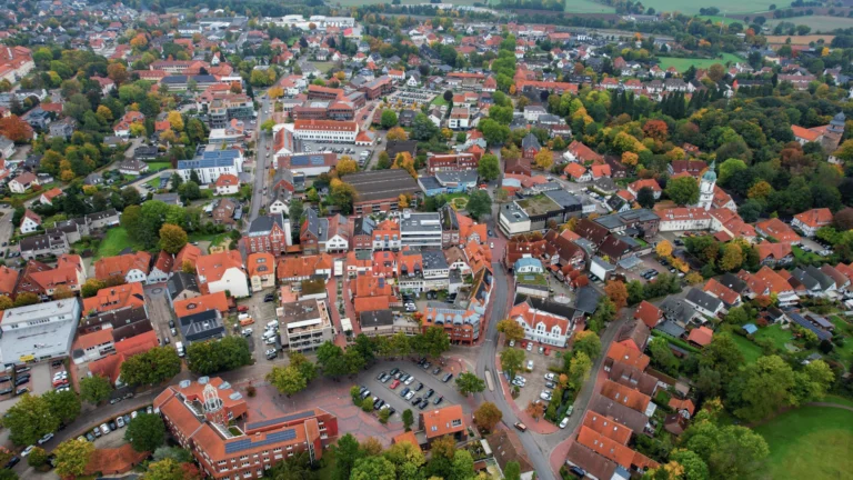 Diepholz von oben