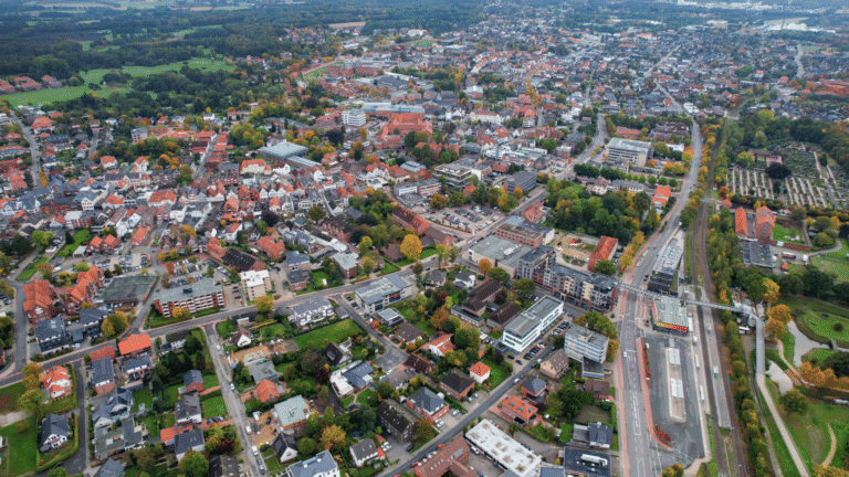 Vechta von oben
